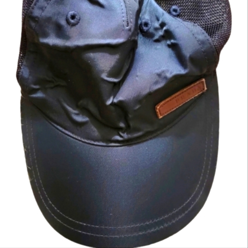 PRADA  nylon hat in black